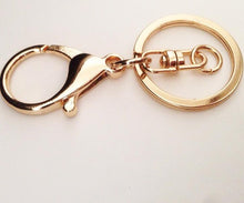 Rabbit Fur Keychain Ball PomPom Cell Phone Car Keychain Pendant Handbag Gold/Silver Metal Charm Key Ring - Sellweyy