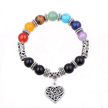 Chakra bracelets for Women Man bracciale uomo tiger eye bracelet natural stone charm bracelet men hombre gift - Sellweyy