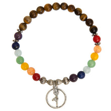Chakra bracelets for Women Man bracciale uomo tiger eye bracelet natural stone charm bracelet men hombre gift - Sellweyy