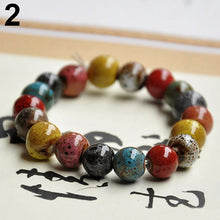 Colorful Ceramic Beaded Charm Bracelet Accessory Jewelry Gift - Sellweyy