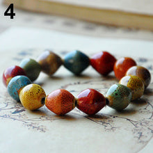 Colorful Ceramic Beaded Charm Bracelet Accessory Jewelry Gift - Sellweyy
