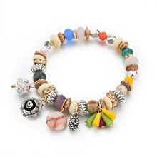 Charm Bracelets & Bangles Crystal Stone Bracelets For Women Elastic Rope Chain Jewelry - Sellweyy