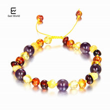 Amber Bracelet Anklet Best Natural Jewelry Gifts for Women Ladies Girls Handmade Multi Color - Sellweyy