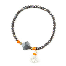 Charm Bracelet Natural Stone Of leave With Cotton Tasse Crystal Armbanden Voor Vrouwen - Sellweyy