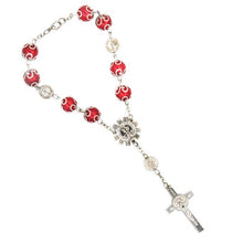 Rosary Centerpiece Sacred Heart of Mary Guadalupe Divine Mercy Jesus Saint Icons Religious Center - Sellweyy