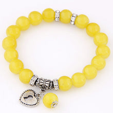 Heart Pendant Wrap Charm Bracelets & Bangles for Women Pulsera Mujer Fashion Bead Strand Bracelet - Sellweyy