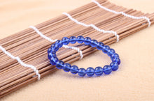 Colorful Glass Beads Transparent Beads Bracelet For Women & Man Fashion Simple Classic Bracelet Unisex - Sellweyy