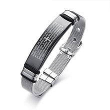 Modyle 2017 New Gold-Color Cross Bracelet For Men Women Stainless Steel Cool Men Jewelry Gifts - Sellweyy