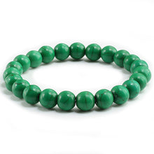 Natural Turquoises Stone Bracelet Homme Femme Charms 8MM Men Strand Beads Yoga Bracelets - Sellweyy