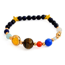 Beaded bracelet Solar system bracelet Galaxy Space jewelry Bracelet for men women - Sellweyy