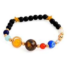 Beaded bracelet Solar system bracelet Galaxy Space jewelry Bracelet for men women - Sellweyy
